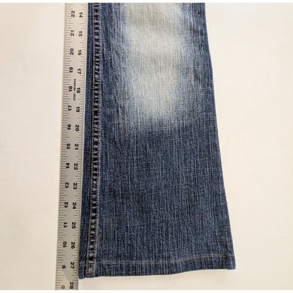 Y2K Vintage Buffalo David Bitton Women's Sand Damaged Jeans Size 25/XS - Picture 8 of 9